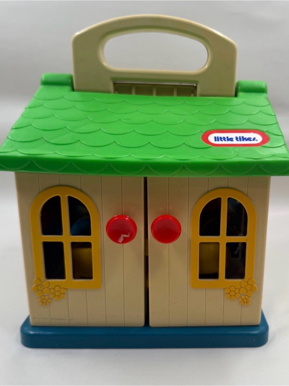 Vintage Little Tikes Toddler Tots House Car Dump Truck 9 People Bed Family 1985